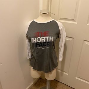 NWOT Northface 3/4 sleeve top